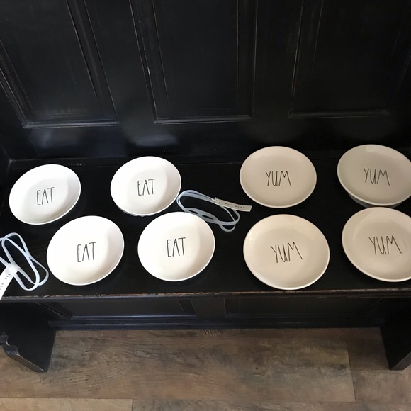 Other - Rae Dunn Eat and Snack plates Other - Rae Dunn Eat and Snack plates